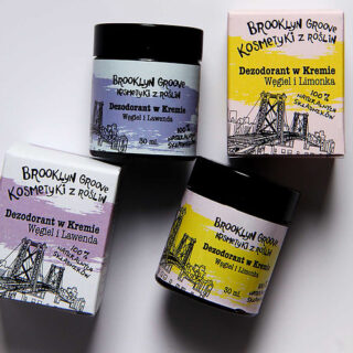 Brooklyn Groove, Dezodorant w Kremie – Lawenda i Trawa Cytrynowa, 30 ml (2)