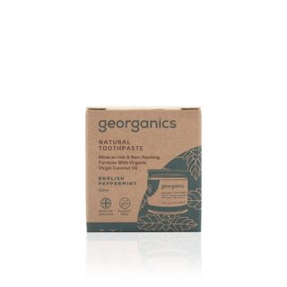 Georganics, pasta do zębów, ANGIELSKA MIĘTA PIEPRZOWA, naturalna, mineralna, 60 ml (2)