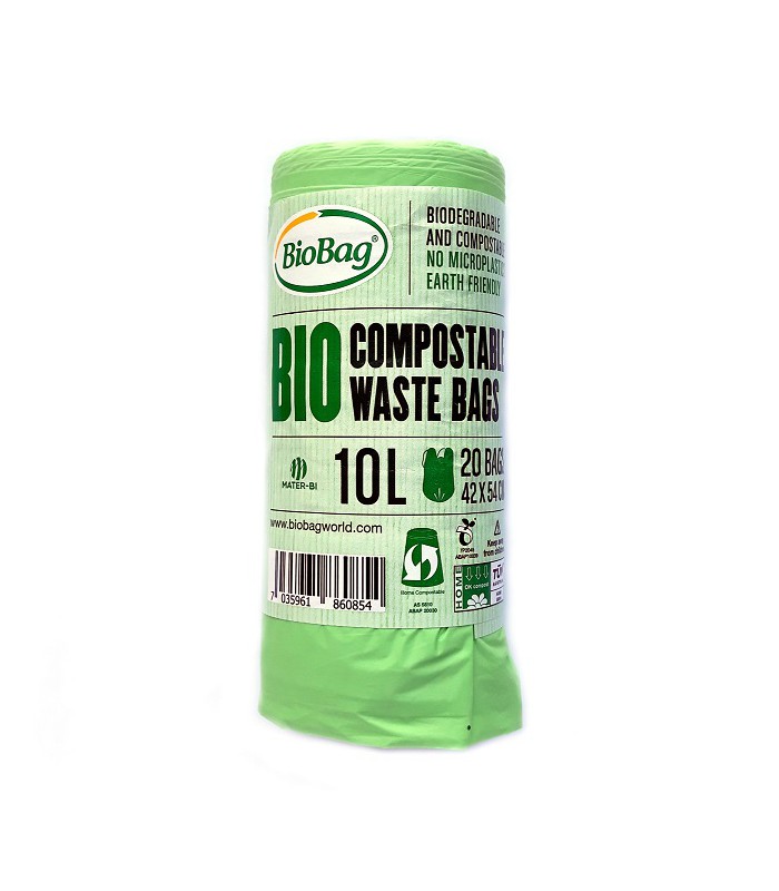 BioBag worki na śmieci biodegradowalne 10l